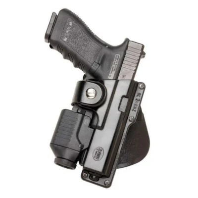 Fobus RBT19 Tactical  Paddle Black Polymer Belt for Glock 19,23,32 w/Tactical Li