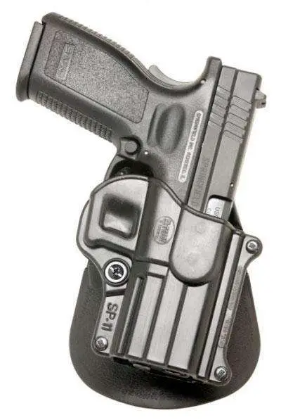 Fobus SP11 Standard Belt Paddle Springfield XD/XD(M); HS 2000 9/40/357 Plastic Fobus SP11 Standard Belt Paddle Springfield XD/XD(M); HS 2000 9/40/357 Plastic