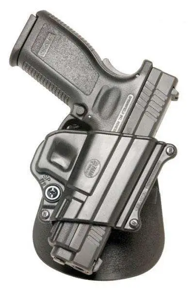 Fobus SP11B Standard  Belt Paddle Springfield XD/XD(M); HS 2000 9/40/357 Plastic