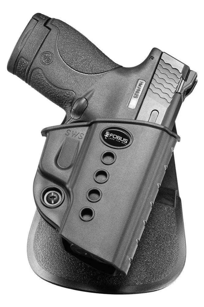 Fobus SWS Evolution  Belt Paddle S&W M&P Shield 9/40 Plastic Black