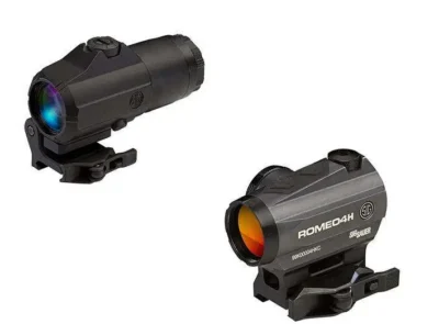 Sig Sauer Electro-Optics SORJ43111 Juliet4 Combo 4x 24mm Obj Black