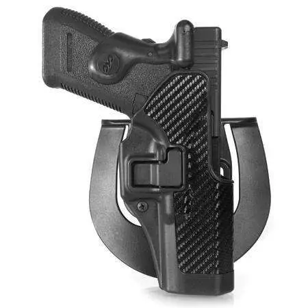 Blackhawk 410025BKR Serpa CQC Concealment Black Carbon Fiber Polymer OWB S&W M&P Blackhawk 410025BKR Serpa CQC Concealment Black Carbon Fiber Polymer OWB S&W M&P