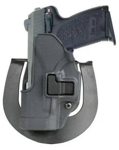 Blackhawk 413509BKR Serpa Sportster Gray Polymer OWB HK USP Compact Right Hand
