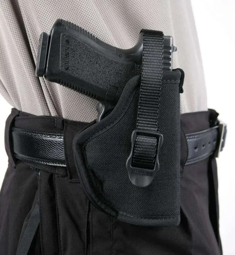 Blackhawk 73NH08BKR Hip Holster Black Cordura 1000D Nylon OWB 3.25-3.75″ Med, L Blackhawk 73NH08BKR Hip Holster Black Cordura 1000D Nylon OWB 3.25-3.75″ Med, L