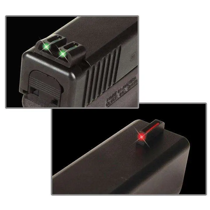 TruGlo TG131S1 Fiber-Optic Red/Fiber Optic Front Sight-Green/Fiber Optic Rear Sight Sig Sauer P-Series #8 Front/#8 Rear TruGlo TG131S1 Fiber-Optic Red/Fiber Optic Front Sight-Green/Fiber Optic Rear Sight Sig Sauer P-Series #8 Front/#8 Rear
