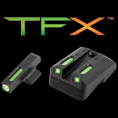 Truglo TG13NV2A Brite-Site TFX Day/Night Sights 1911 Pistol with Novak 270-450 T