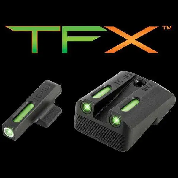 Truglo TG13NV2A Brite-Site TFX Day/Night Sights 1911 Pistol with Novak 270-450 T Truglo TG13NV2A Brite-Site TFX Day/Night Sights 1911 Pistol with Novak 270-450 T