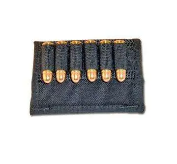 Grovtec US Inc GTAC85 Belt Slide  Pistol 6 Rounds Black Elastic/Nylon 2.25″