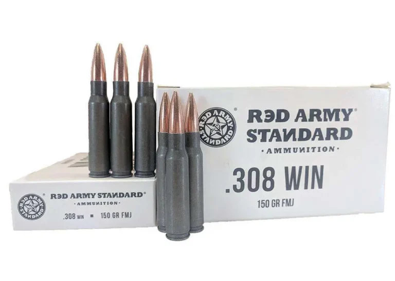 Red Army Standard AM3090 Red Army Standard  308 Win 150 gr Full Metal Jacket (FM