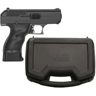 Hi-Point 34513 45 ACP Standard with Hard Case 4.50″ 10+1 Black Polymer Grip