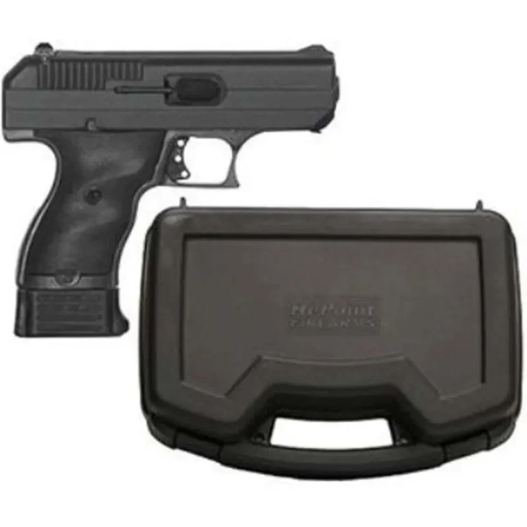 Hi-Point 34513 45 ACP Standard with Hard Case 4.50″ 10+1 Black Polymer Grip