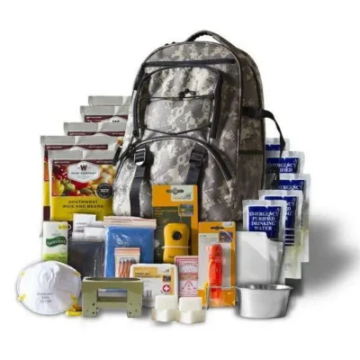 Wise Foods 01622GSG Emergency Supplies Five Day Survival Backpack Dehydrated/Fre