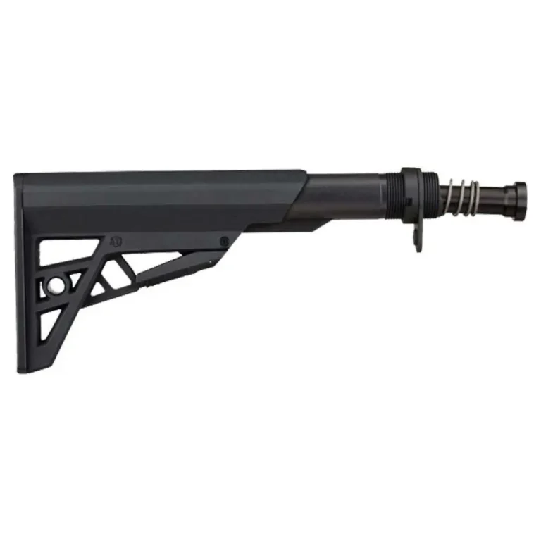 Advanced Technology B2102214 AR-15 TactLite Six Position Buttstock with Buffer T