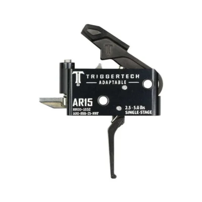 AR15 SINGLE-STAGE ADAPTABLE TRIGGERS AR15 SINGLE-STAGE ADAPTABLE FLAT TRIGGER PVD BLACK