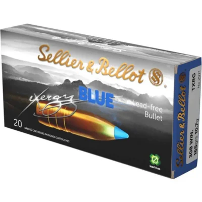 Sellier & Bellot AMMO 308 WIN 165 EXERGY BLUE 20/BX