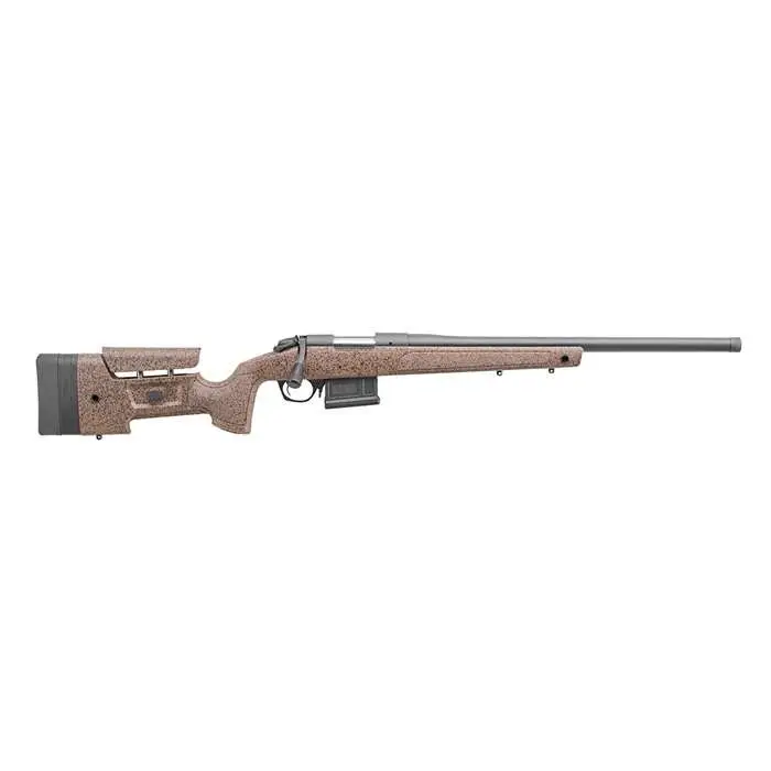 Bergara Rifles B-14 HMR 308 Win,7.62 NATO 5+1 20″ Speckled Black/Brown Mini-Chas
