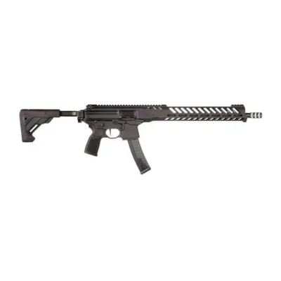 Sig Sauer MPX PCC 9mm Luger 16″ 10+1 Black Hard Coat Anodized 5 Position Folding