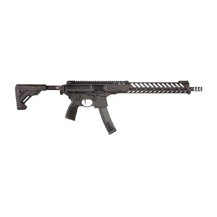 Sig Sauer MPX PCC 9mm Luger 16″ 10+1 Black Hard Coat Anodized 5 Position Folding