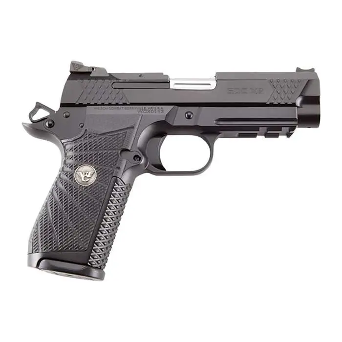 Wilson Combat EDCXCPR9 1911 EDC X9 9mm Luger 4″ 15+1 Black Black G10 Grip with L Wilson Combat EDCXCPR9 1911 EDC X9 9mm Luger 4″ 15+1 Black Black G10 Grip with L