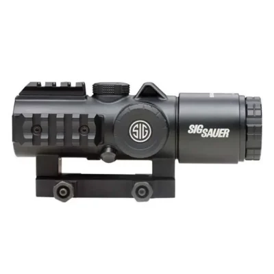 Sig Sauer Electro-Optics SOB33101 Bravo3  3x 24mm Obj Illuminated Horseshoe Dot