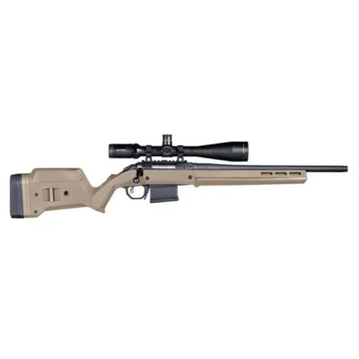 RUGER~ AMERICAN~ SHORT ACTION STOCK ADJUSTABLE HUNTER AMERICAN ADJUSTABLE STOCK FOR RUGER AMERICAN SA FDE