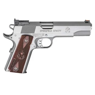 Springfield Armory PI9124L 1911 Range Officer Target 45 ACP 5″ 7+1 Stainless Ste