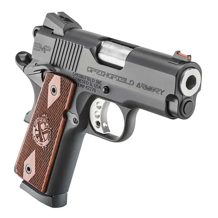 Springfield Armory PI9208L 1911 EMP Champion 9mm Luger 3″ 9+1 Black Hardcoat Ano Springfield Armory PI9208L 1911 EMP Champion 9mm Luger 3″ 9+1 Black Hardcoat Ano
