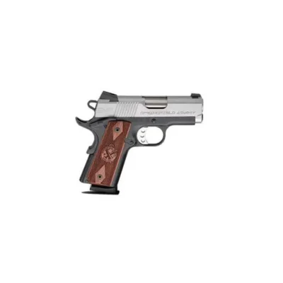 Springfield Armory PI9209L 1911 EMP 9mm Luger 3″ 9+1 Black Hardcoat Anodized Cro