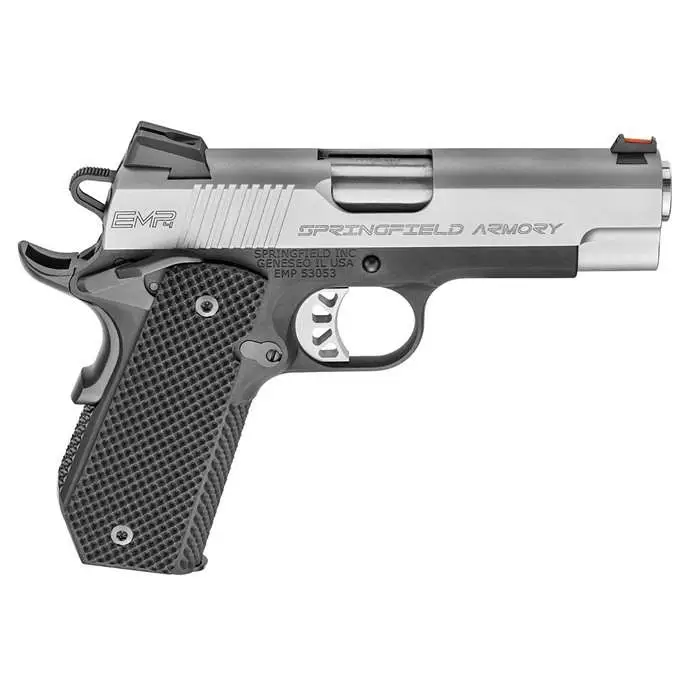 Springfield Armory PI9229L 1911 EMP Conceal Carry 9mm Luger 4″ 9+1 Black Hardcoa Springfield Armory PI9229L 1911 EMP Conceal Carry 9mm Luger 4″ 9+1 Black Hardcoa