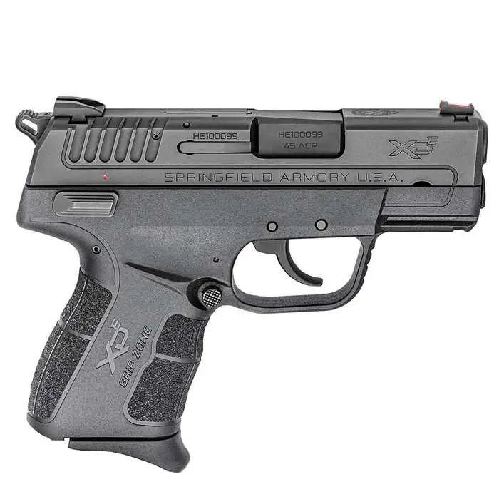 Springfield Armory XDE93345BE XD-E 45 ACP Exposed Hammer 3.30″ 6+1 7+1 Black Bl Springfield Armory XDE93345BE XD-E 45 ACP Exposed Hammer 3.30″ 6+1 7+1 Black Bl