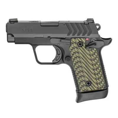 Springfield Armory PG9109 911  380 ACP 2.70″ 6+1 7+1 Black Hardcoat Anodized Bla