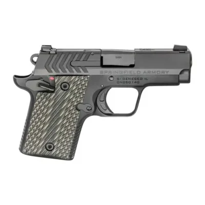 Springfield Armory PG9119 911 9mm Luger 2.70″ 6+1 & 7+1 Black Hardcoat Anodized
