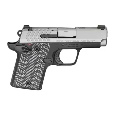 Springfield Armory PG9119S 911  9mm Luger 2.70″ 6+1 7+1 Black Hardcoat Anodized