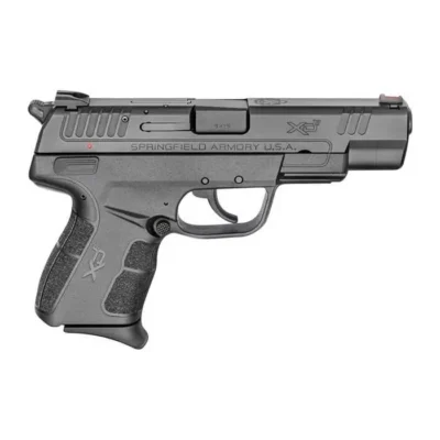 Springfield Armory XDE9459B XD-E  9mm Luger 4.50″ 9+1 8+1 Black Enhanced Texture