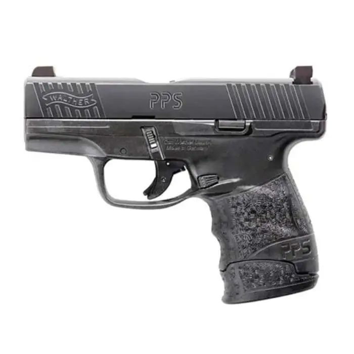 Walther Arms 2805961TNS PPS M2 9mm Luger 3.18″ 7+1 Black Black Polymer Grip Nigh