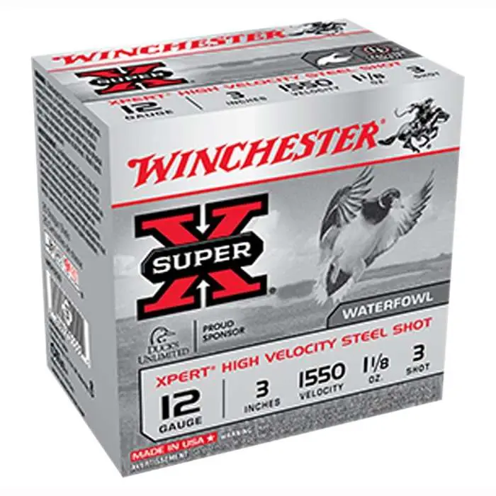 Winchester Ammo WEX1233VP Super X Xpert High Velocity 12 Gauge 3″ 3 Shot 100 Bx/ Winchester Ammo WEX1233VP Super X Xpert High Velocity 12 Gauge 3″ 3 Shot 100 Bx/