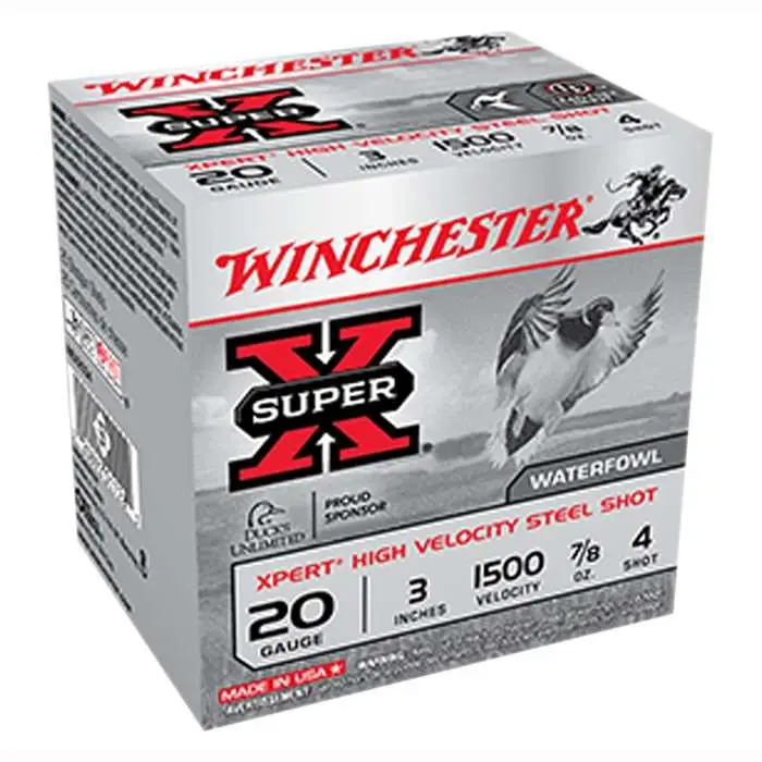Winchester Ammo WEX2034VP Super X Xpert High Velocity 20 Gauge 3.50″ 7/8 oz 4 Sh Winchester Ammo WEX2034VP Super X Xpert High Velocity 20 Gauge 3.50″ 7/8 oz 4 Sh
