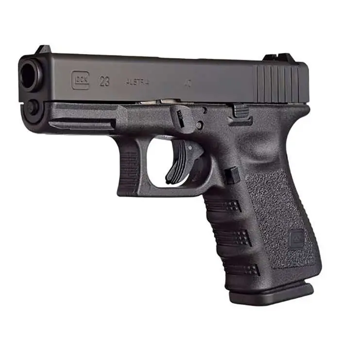 Glock UI2350201 G23 Compact 40 S&W 4.01″ 10+1 Black Black Polymer Grip Glock UI2350201 G23 Compact 40 S&W 4.01″ 10+1 Black Black Polymer Grip
