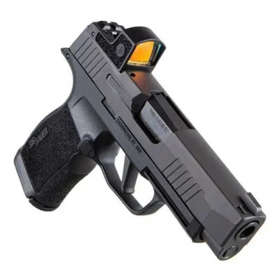 Sig Sauer 365XL9BXR3RXZE P365 XL 9mm Luger Caliber with 3.70″ Barrel, 12+1 Capacity, Overall Black Finish Stainless Steel, Serrated/Optic Cut Nitron Slide, Polymer Grip & XRAY3 Day/Night Sights Includes 2 Mags, Romeo Zero
