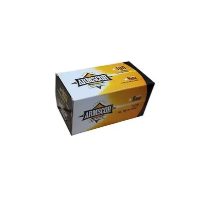 Armscor, 50444, 9mm, 115gr, FMJ, value pack 100/1