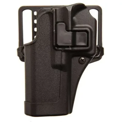 Blackhawk 410500BKL Serpa CQC Concealment Black Matte Polymer OWB Fits Glock 17,
