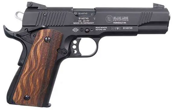 BLG MAUSER 1911 22LR 5 WAVING FLAG GRIPS 10RD BLG MAUSER 1911 22LR 5 WAVING FLAG GRIPS 10RD