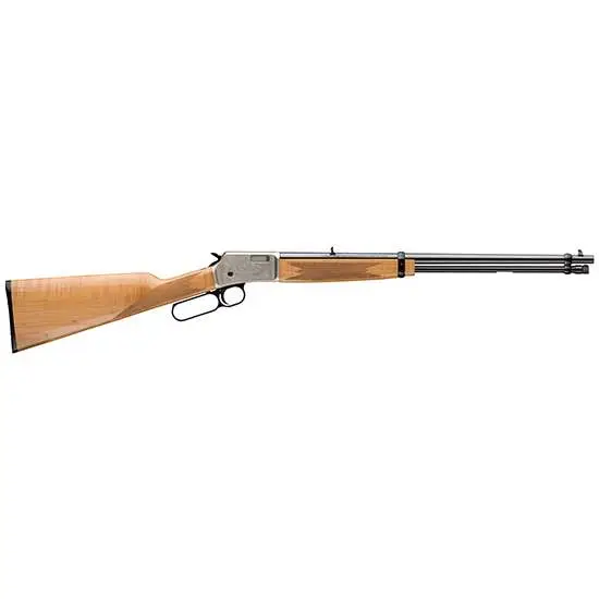 Browning 024127103 BL-22 22 Short,Long,LR 15+1 20″ Satin Nickel Gloss AAA Maple