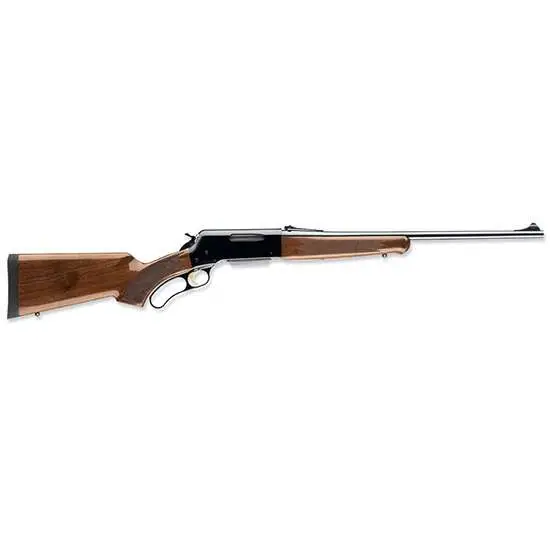 Browning 034009111 BLR Lightweight 243 Win 4+1 20″ Gloss Black Walnut Fixed w/Pi