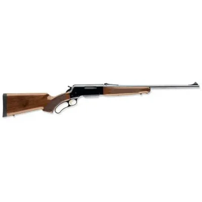 Browning 034009129 BLR Lightweight 300 Win Mag 3+1 24″ Gloss Black Walnut Fixed