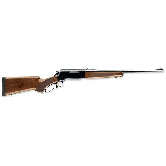 Browning 034009129 BLR Lightweight 300 Win Mag 3+1 24″ Gloss Black Walnut Fixed