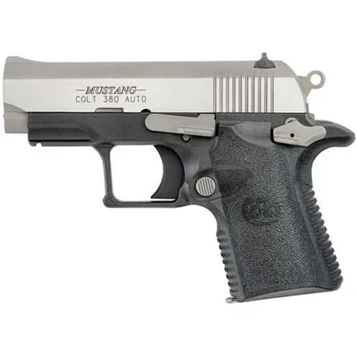 Colt Mfg O6796 Mustang Lite 380 ACP 2.75″ 6+1 Black Stainless Steel Black Polyme