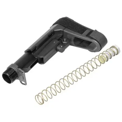 CMMG 55CA957 RipBrace Compact with Receiver Extension Black