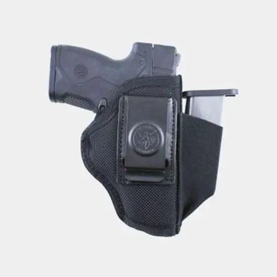 DeSantis Gunhide N87BJ88Z0 Pro Stealth  IWB Black Nylon Belt Clip Fits Med/Lg Semi-Auto Ambidextrous