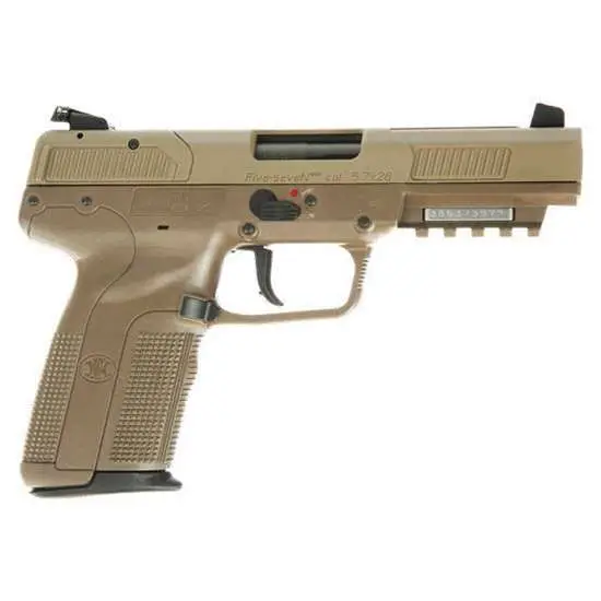 FN 3868900754 Five-seveN 5.7x28mm 4.80″ Barrel 10+1 , Flat Dark Earth FN 3868900754 Five-seveN 5.7x28mm 4.80″ Barrel 10+1 , Flat Dark Earth